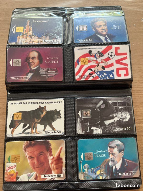 Collection de 128 cartes téléphoniques (image 11)