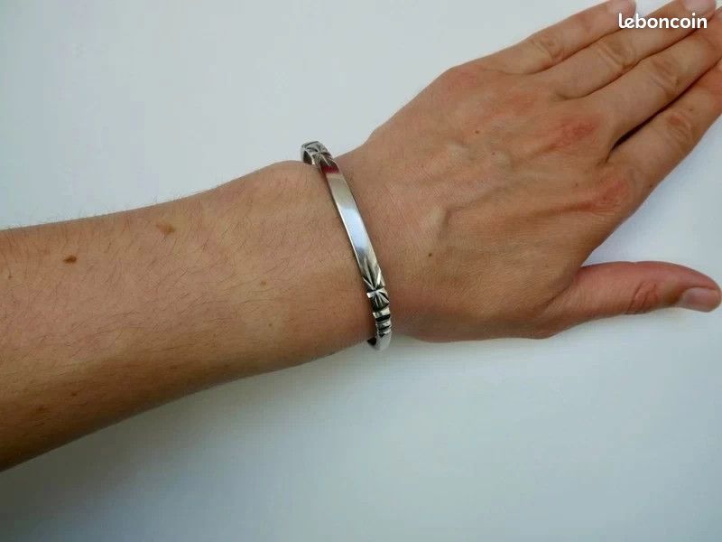 Ensemble bracelet-boucles d'oreilles en acier inoxydable (image 4)