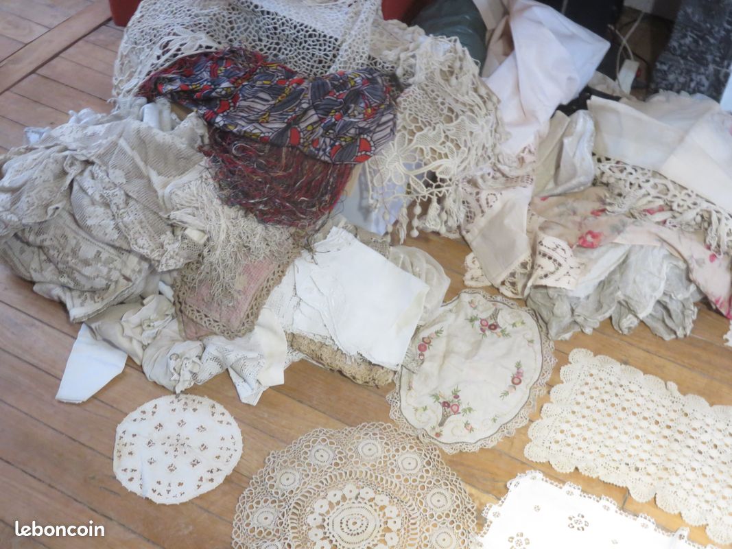 Antiquites tissus broderies anciens (image 2)