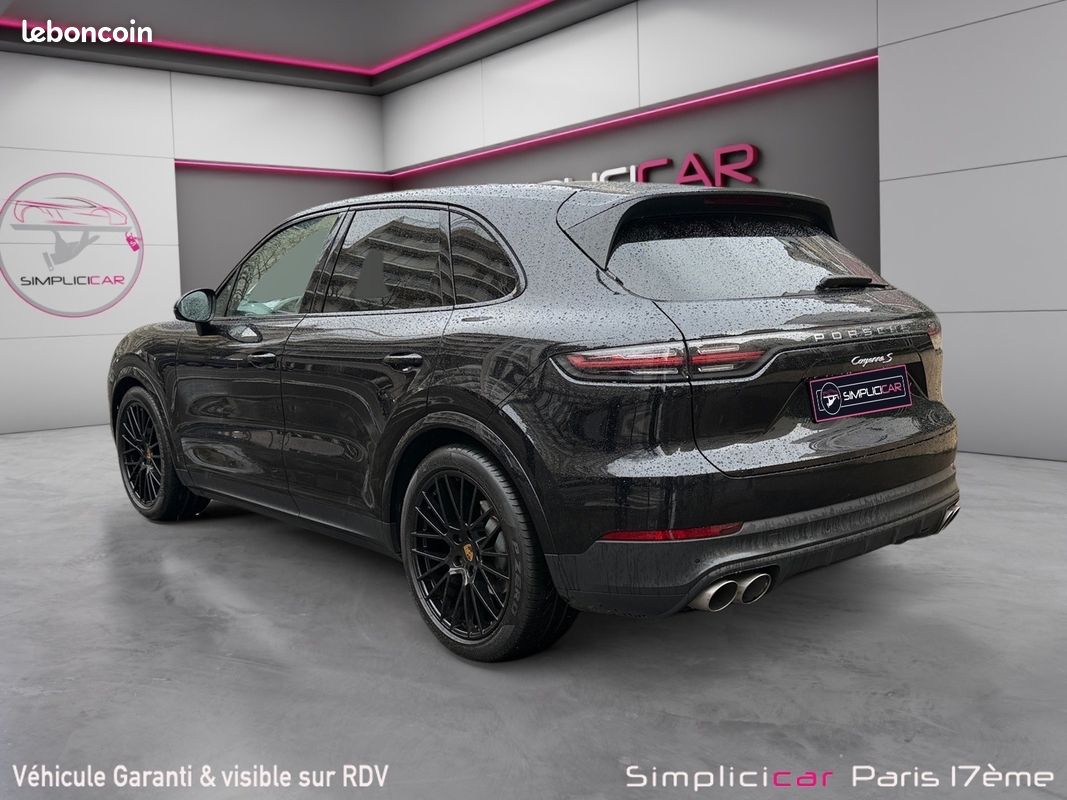 PORSCHE CAYENNE 3.0 V6 440 ch Tiptronic BVA S Toit Ouvrant Pack Chrono Siège électrique à mémoire (image 12)