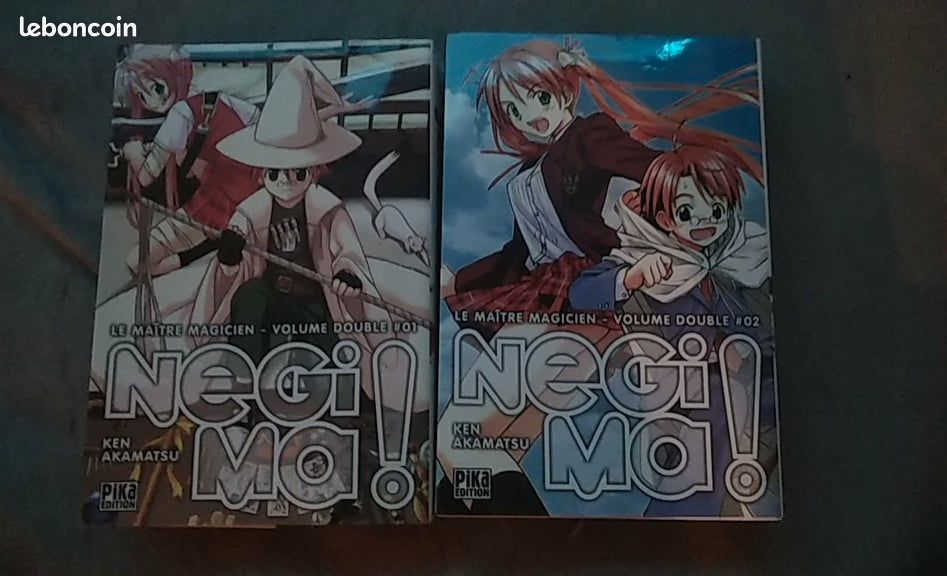 Tome 1et 2 de NEGIMA (image 1)