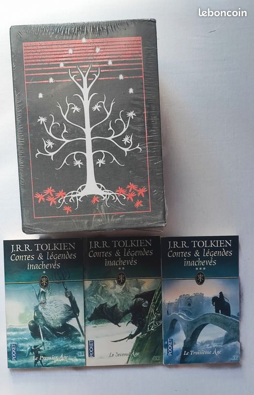 📚 Tolkien – Coffret collector VO 2013 neuf scellé + Contes & Légendes inachevées (FR, comme neufs) (image 3)
