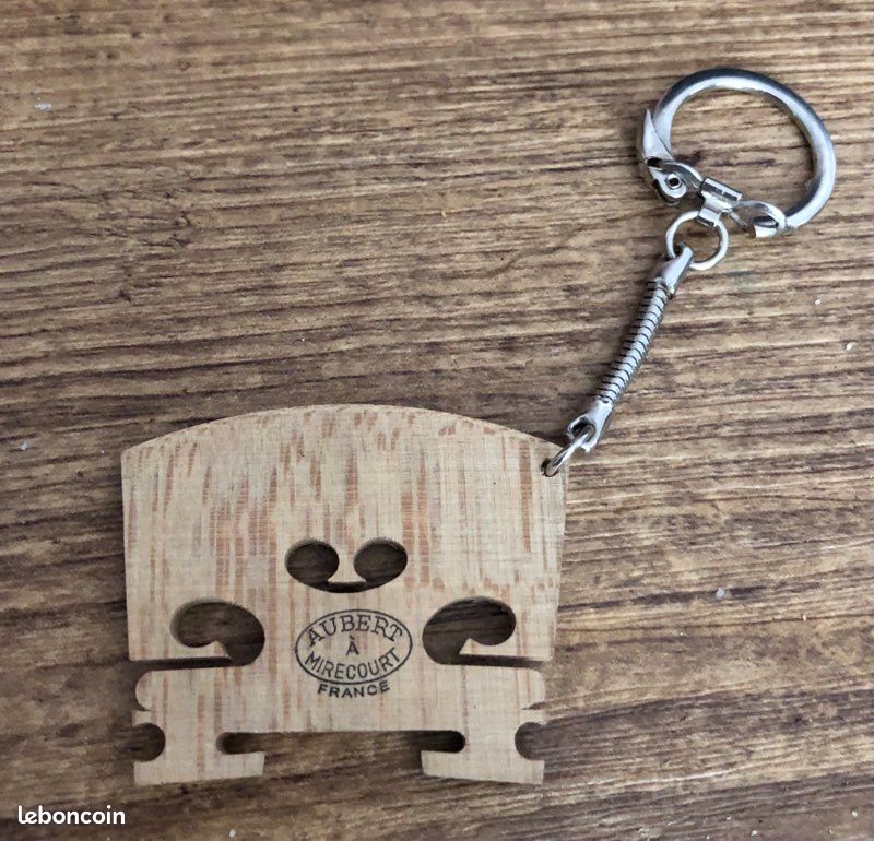 Porte-clés chevalet de violon Aubert à Mirecourt (image 1)