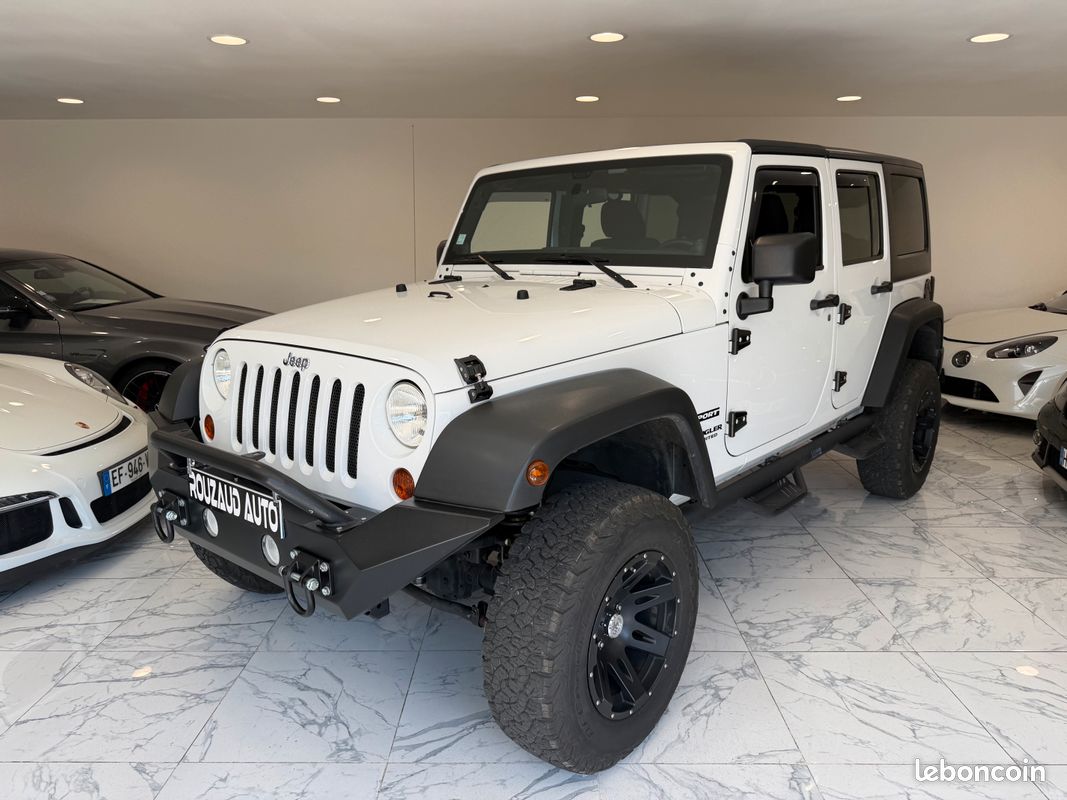 Jeep Wrangler Sport Unlimited 2.8 CRD 200 chevaux / 67 500 kms (image 1)
