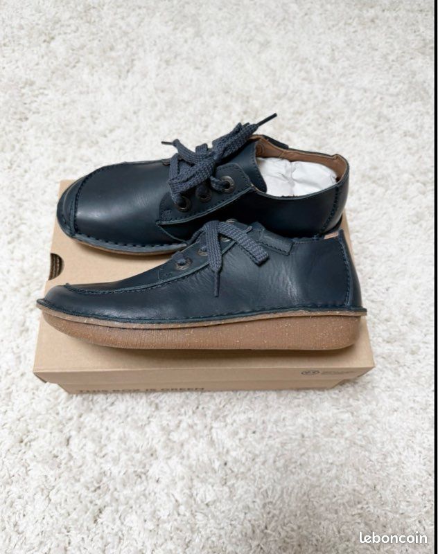 Chaussures - Clarks Funny Dream - Bleu Marine - Taille 40 - Neuf avec boite (image 5)