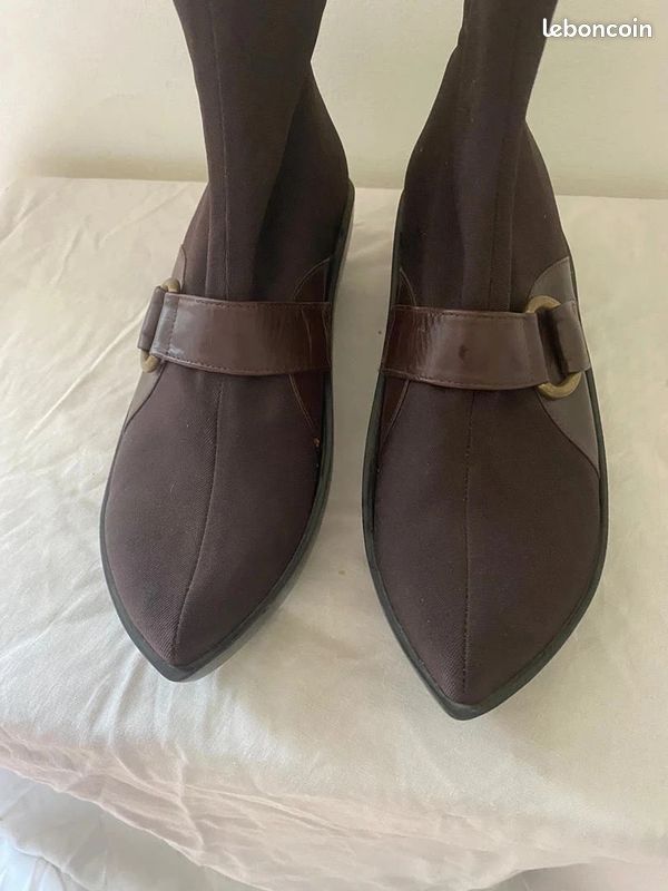 Bottines Robert Clergerie marron taille 37 (image 1)