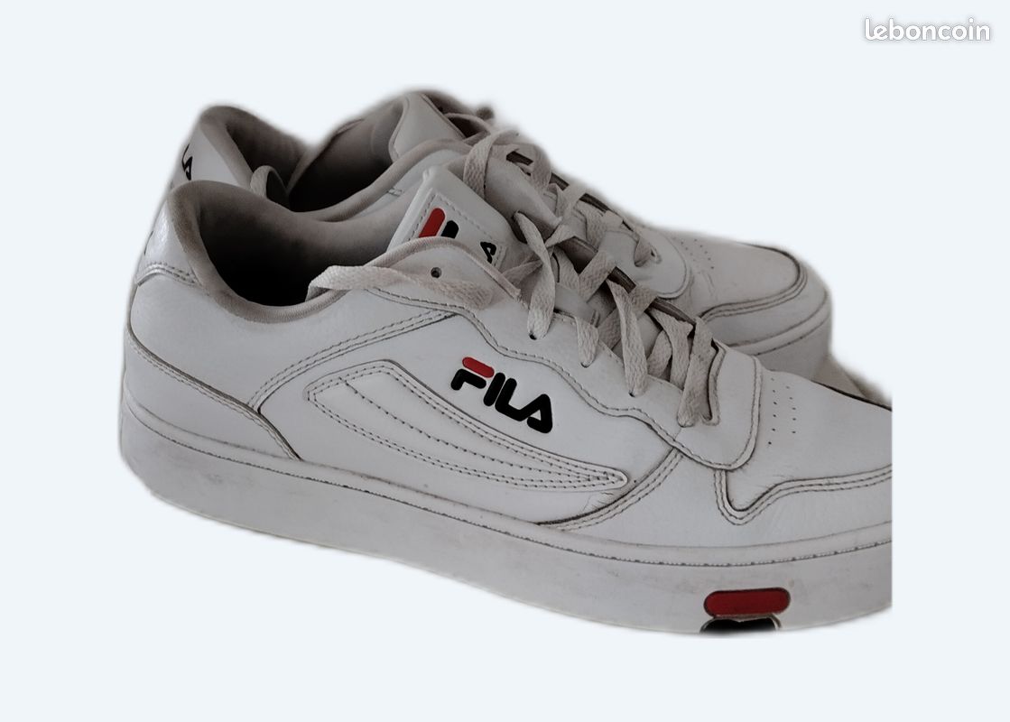 Chaussure Fila White Basket Fila Bleu Blanc Rouge Chaussures Fila
