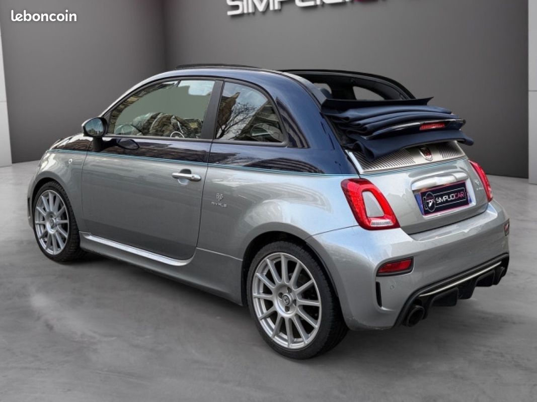 ABARTH 695C 1.4 Turbo 16V T-Jet 180 ch BVA5 Rivale beats radar de recul CarPlay (image 3)