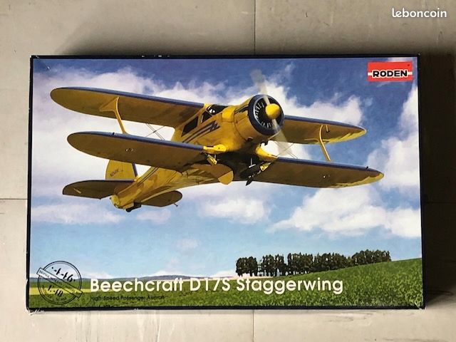 Maquette Beechcraft Staggerwing 1/48 Roden (image 1)