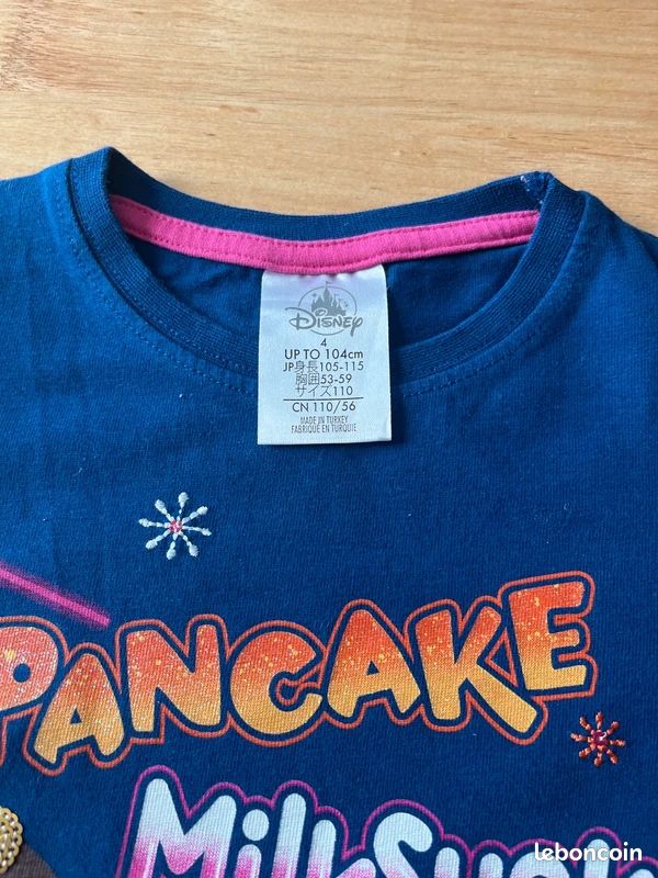 T-shirt fille Disney Ralph 2.0 bleu manches longues (image 6)