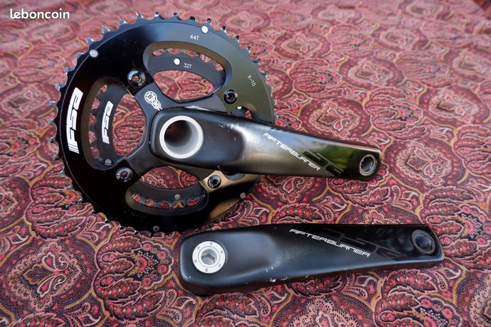 Jeu De Bras De Pédalier FSA Afterburner 2X - Compatible BB392EVO - Longueur 175mm