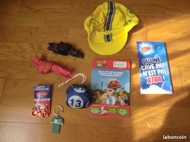 Goodies Tour De France 2024 Skoda : Porte-clés + Casquette Officiels