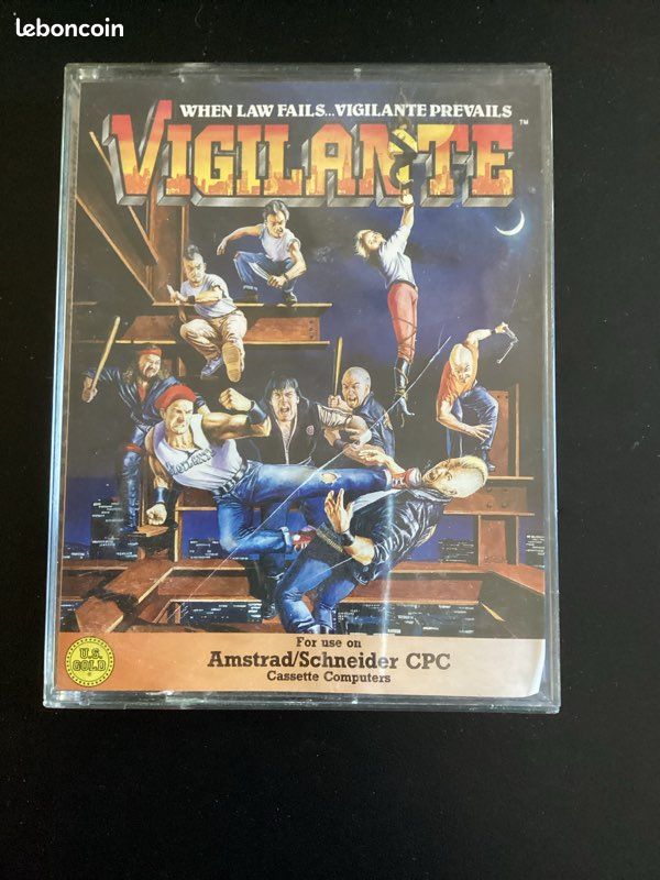 Capcom us gold les chevaliers sur Amstrad CPC Cassette K7 464