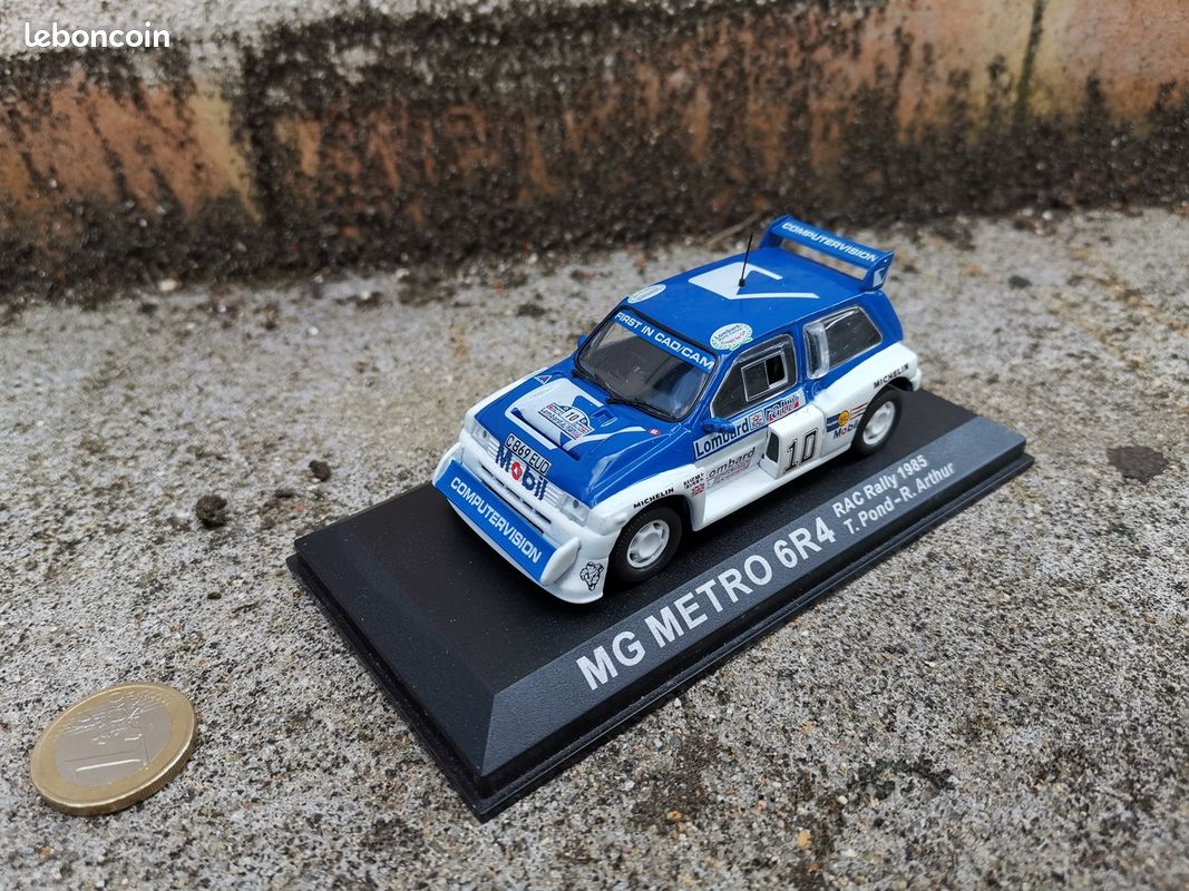 IXOMODELS MG Metro 6R4 #4 RAC Rally 1986 – 1/18 – IXO18RMC068B.20