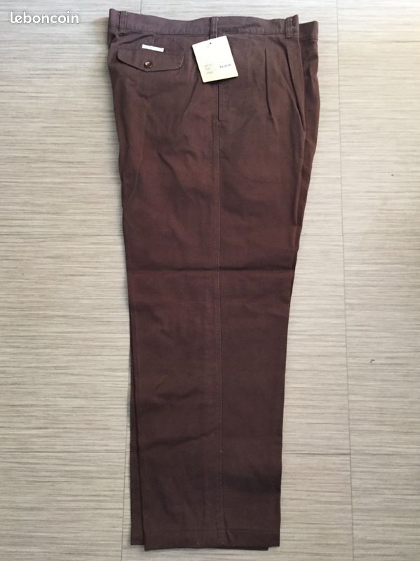 JEANS marron noir Cotton taille 46 (image 2)