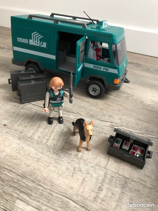 Banque et convoyeur de fonds playmobil (image 1)