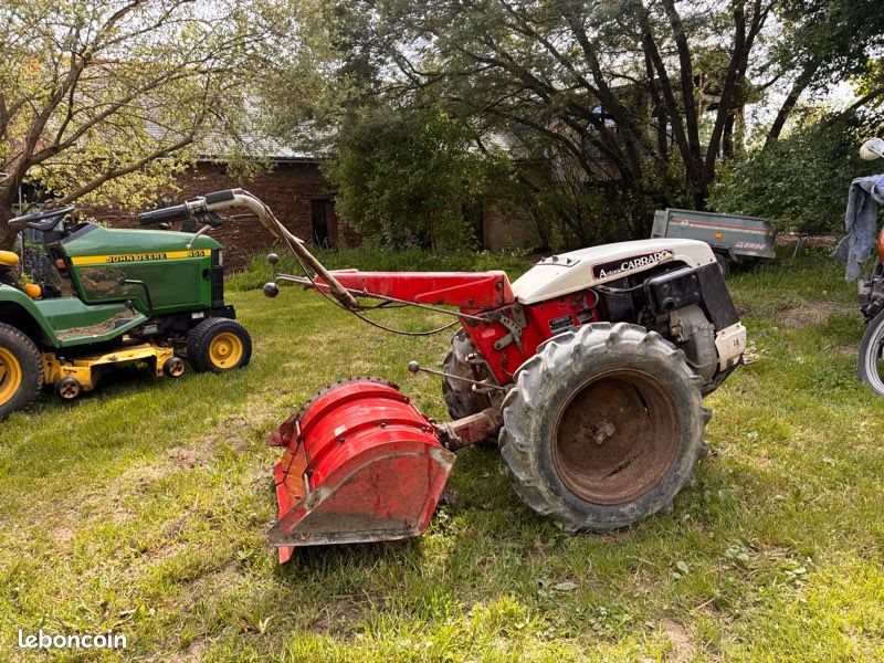 Motoculteur Antonio Carraro 510 Diesel + Charrue (image 1)