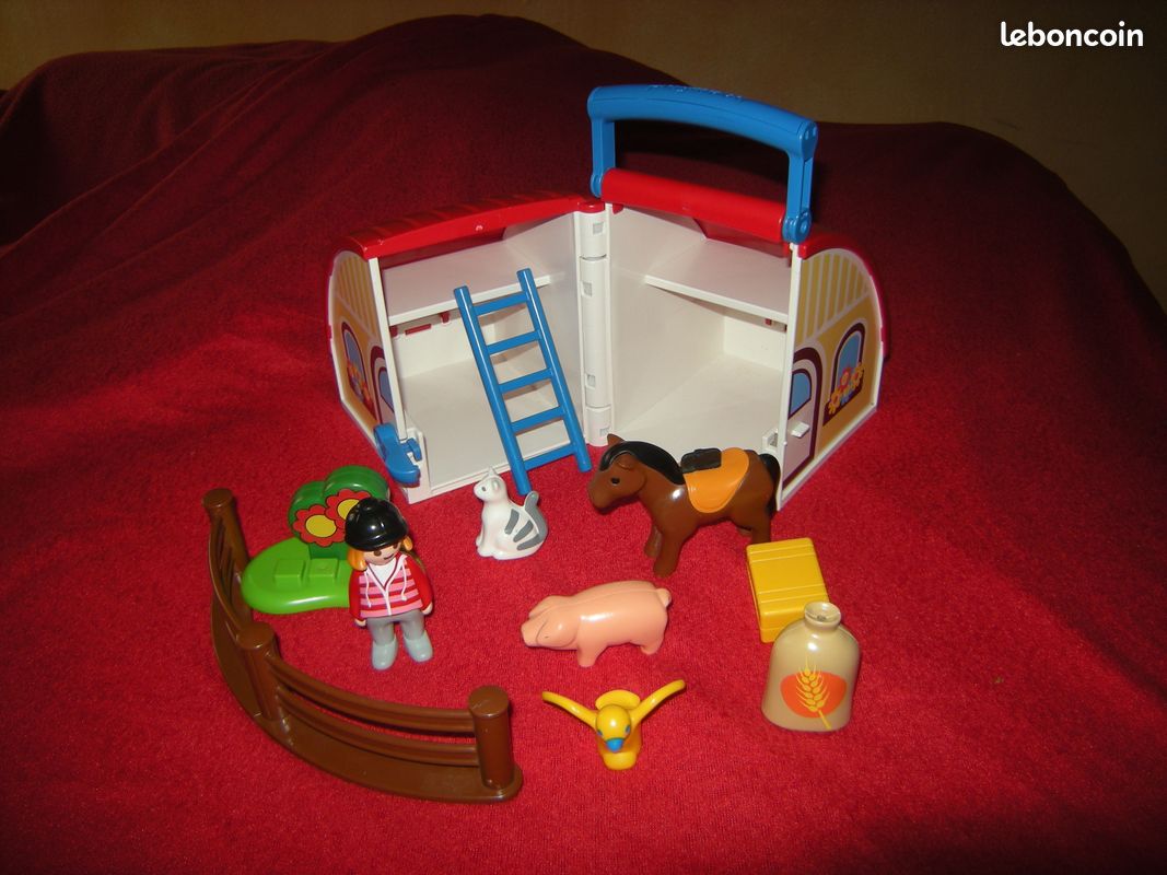 Playmobil 123 écurie transportable (image 1)