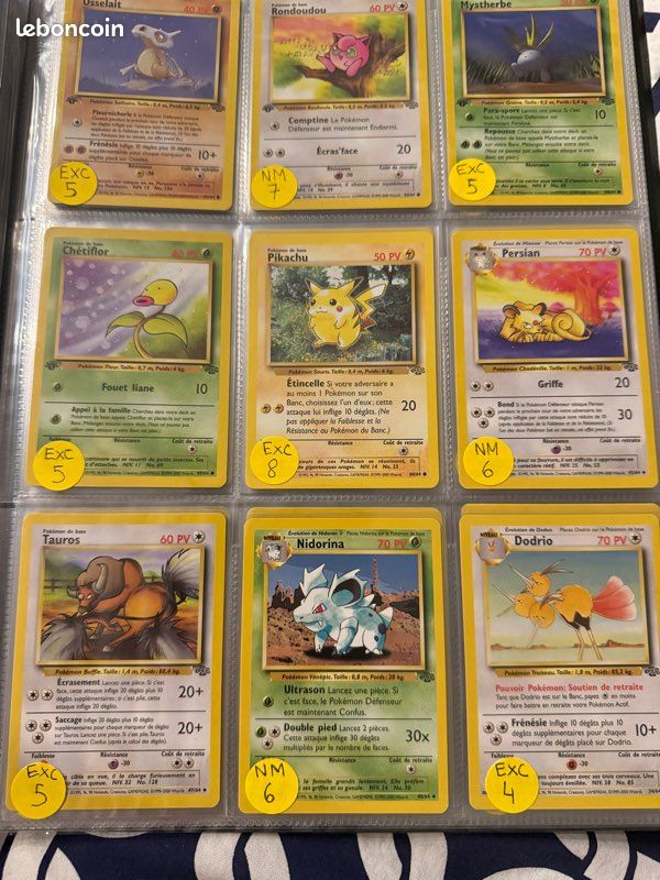 Classeur cartes Pokémon anciennes (image 4)
