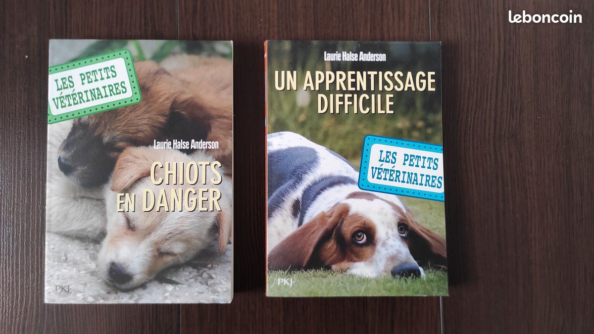 Lot 2 romans - collection Les petits vétérinaires (image 1)