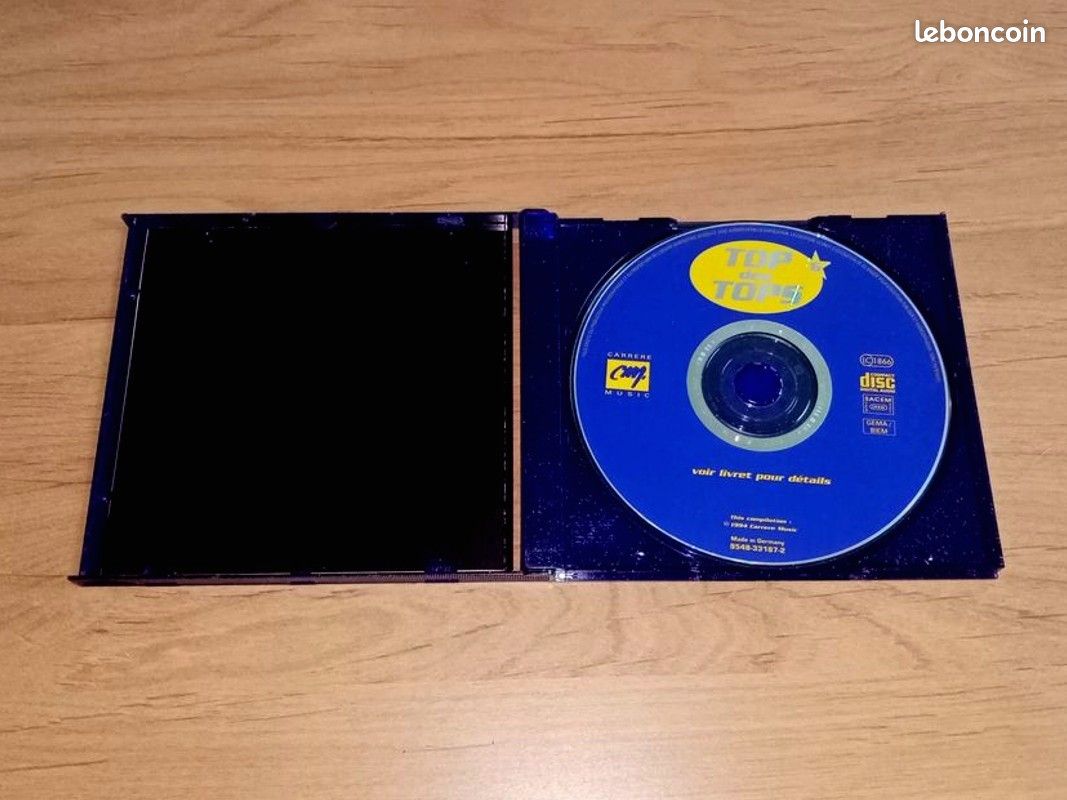 💿 CD Top des Tops Vol 6 Compilations 1994 (image 3)