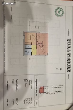T3 Appartement avec Terrasse