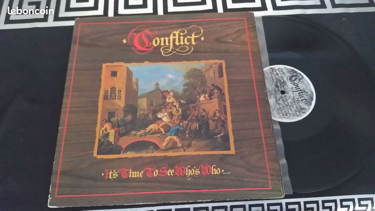 Vinyle Punk Conflict "It's Time To See Who's Who" (image 1)