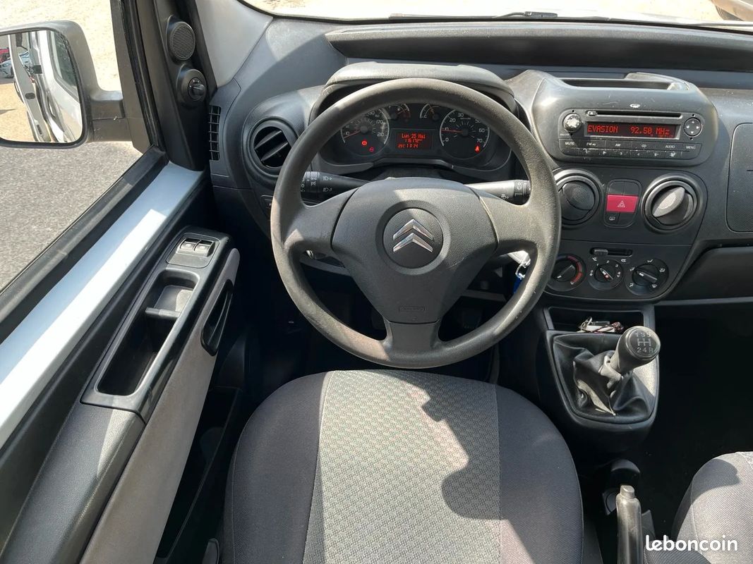 CITROEN Nemo 1.2 D 75ch XTR IV - 2013 - 117 000 km - Faible kilométrage - Régulateur de vitesse (image 10)