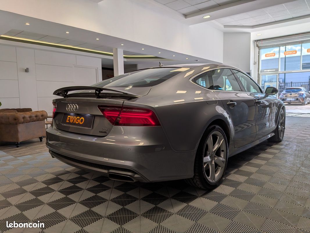 Audi a7 sportback 3.0 tdi 218 ch s line quattro sieges chauffants av / ar toit ouvrant etat proche du neuf (image 21)
