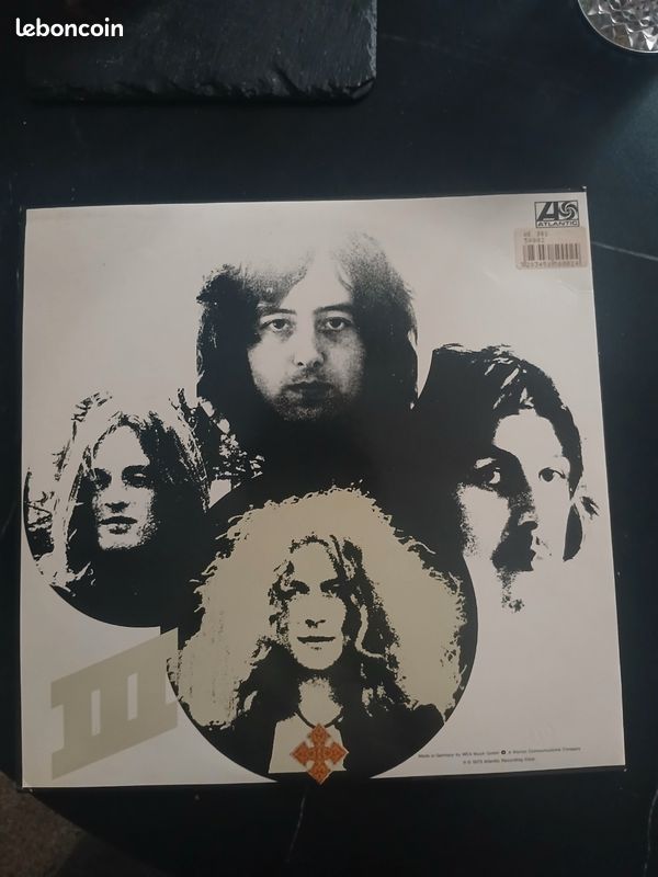 Vinyle Led Zeppelin III – LP 33T Atlantic – Très bon état (image 3)