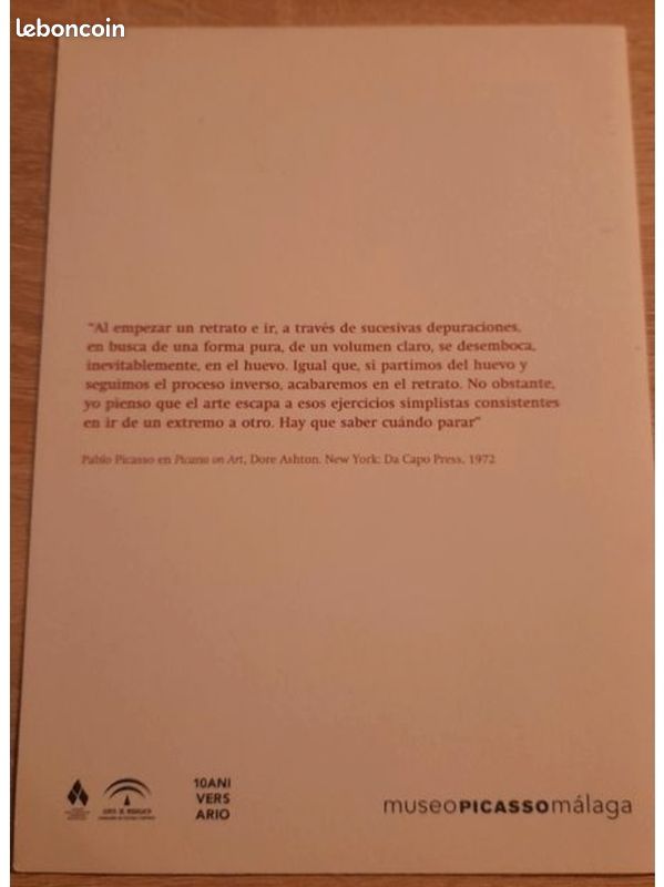Lot numéro 2 Pablo Picasso 5 cartons invitation exposition (image 18)