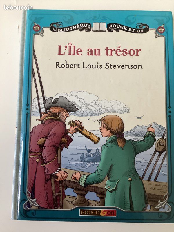Bibliothèque rouge et or trois ouvrages (image 2)