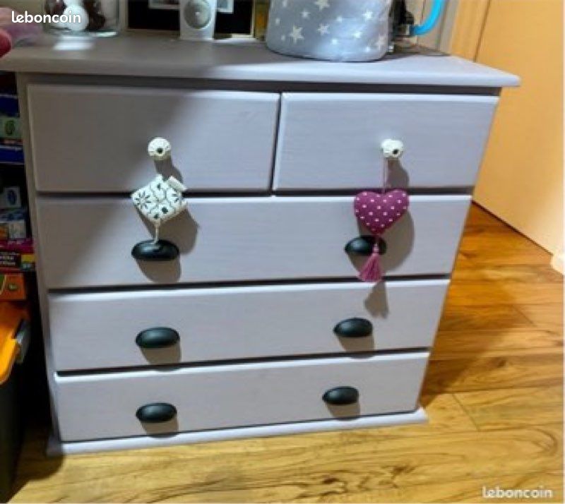 Commode grise (image 3)