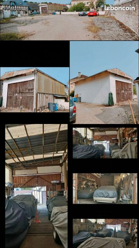 Hangar + 2 places de parking + 6 box Duclair centre · 79 900 €