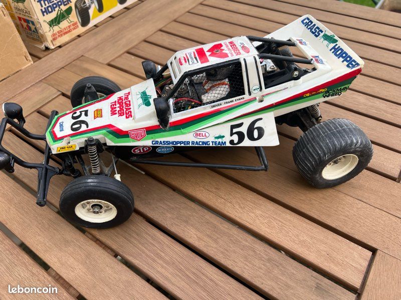 Buggy Tamiya Grass Hooper II - 1/10 - Avec Télécommande - 1988