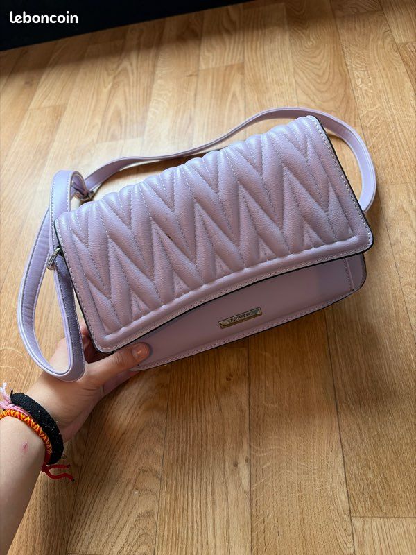 Sac à main violet (image 1)