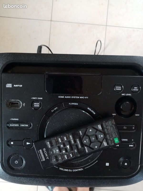 Mhc V11 Sony Party Chain Devices Sony MHC-V11 Chaine Hi-Fi