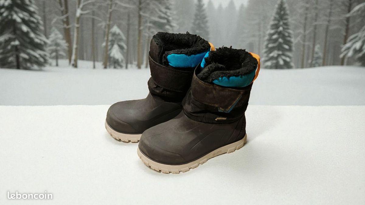 Bottes Hiver Botte De Neige Garcon Decathlon Bottes D'hiver