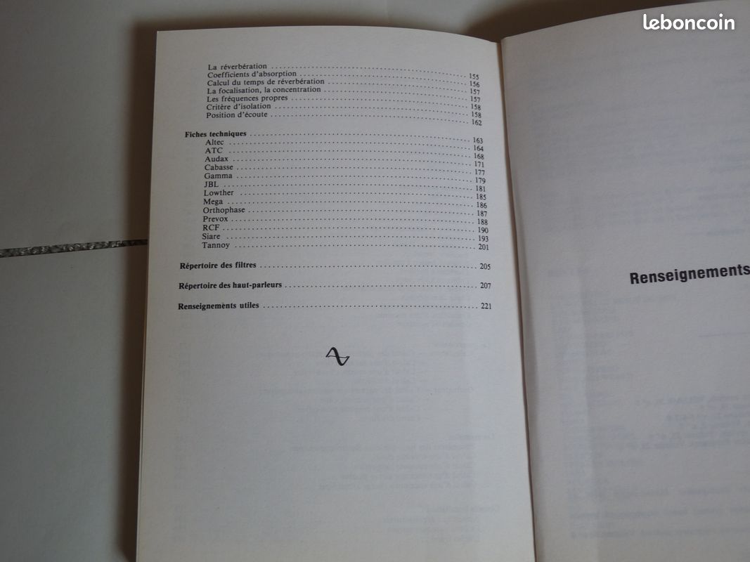 Livre rare L'optimisation des hauts parleurs et enceintes CH. DELALEU 1981 (image 4)