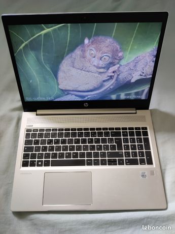 HP ProBook 450 G7 – I3, 8 Go RAM, SSD 256 Go, Win10, 15,6″ Argenté