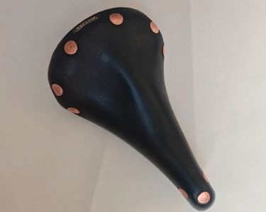ANCIENNE SELLE VÉLO de course Ideale 88, vintage saddle race bike