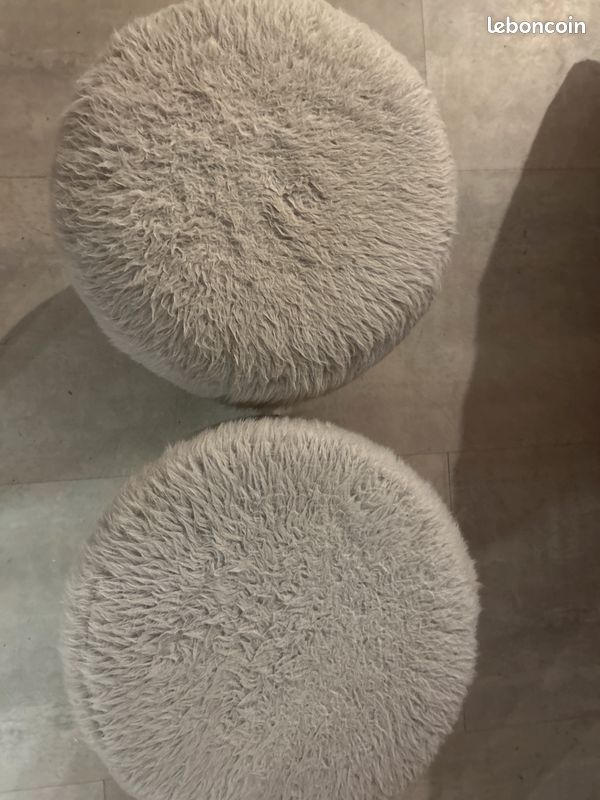 2 tabourets gris (image 4)