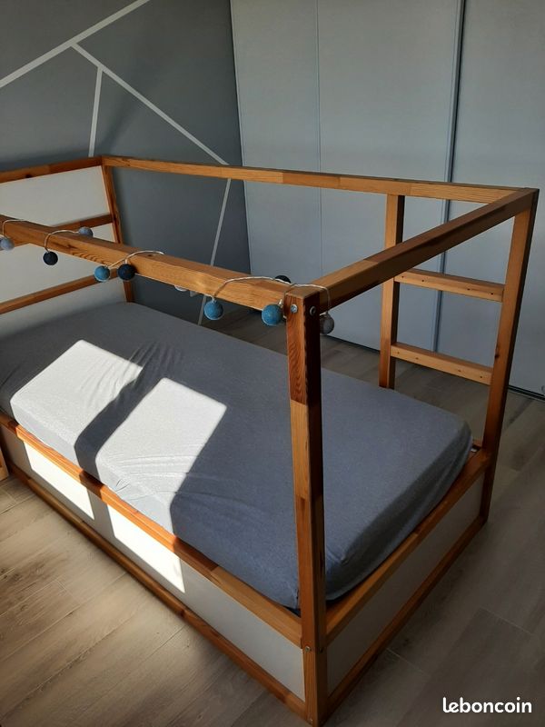 Lit réversible enfant IKEA KURA (image 1)