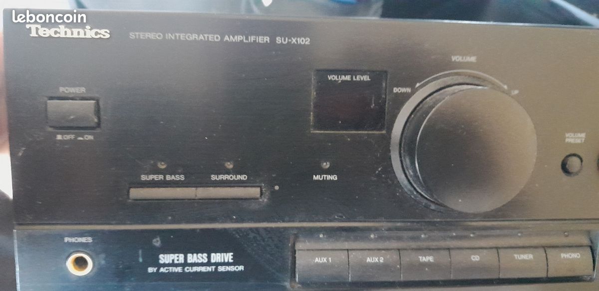 Ampli Technics SU-V40 – Vintage 1987 – Très Bel état – Fait Au Japon
