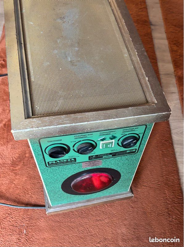 Radiateur electrique vintage marque PLANETA - Bricolage Radiateur electrique vintage marque PLANETA - Bricolage