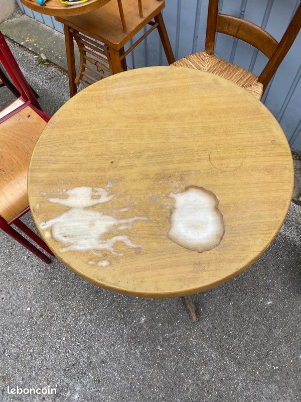 Ancienne table de Bar ronde (image 3)