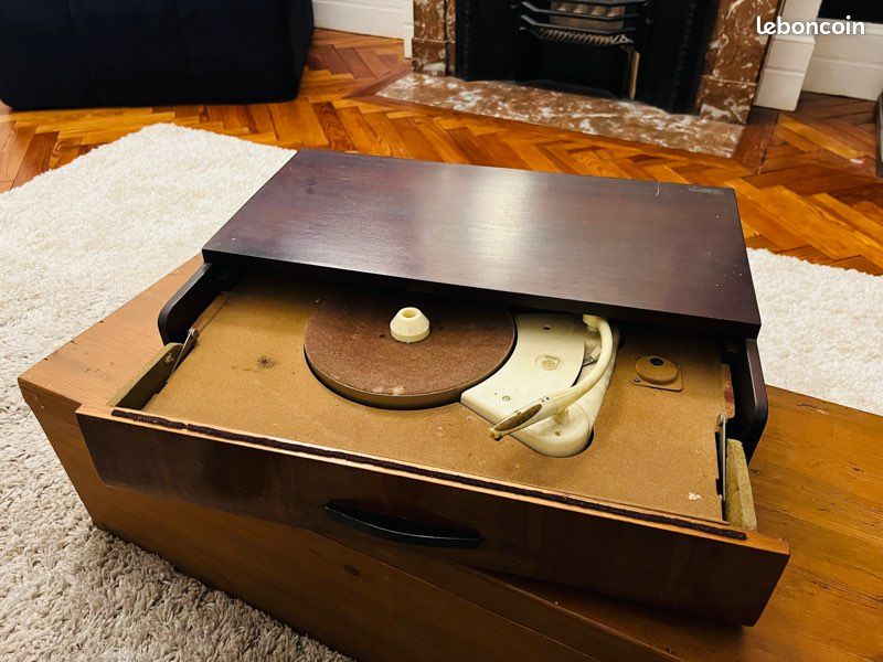 Tourne-disque Vintage Radiola – Rare – En état De Marche