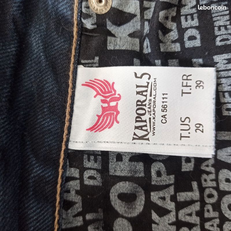 Jeans Kaporal regular taille 29 (image 4)