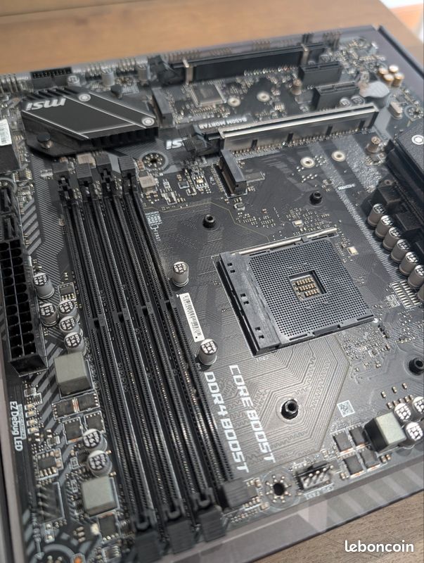 LOT ddr4 16go, Ryzen 5 3600, Carte mère B450M, Carte wifi (image 6)