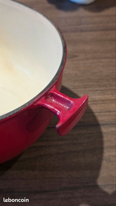 Cocotte Le Creuset Fonte émaillée 29 Cm - Design Enzo Mari - Vintage